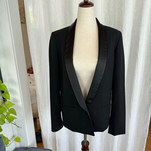 Aqua Tuxedo Blazer